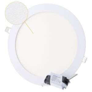 Placa LED 20W 2000Lm Circular CCT (Tonalidad Luz Regulable) UGR17 40.000H