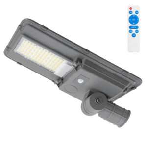 Farola LED Solar 200W 5000K Panel 6V 20W Batería 20Ah Sensor/Control Remoto