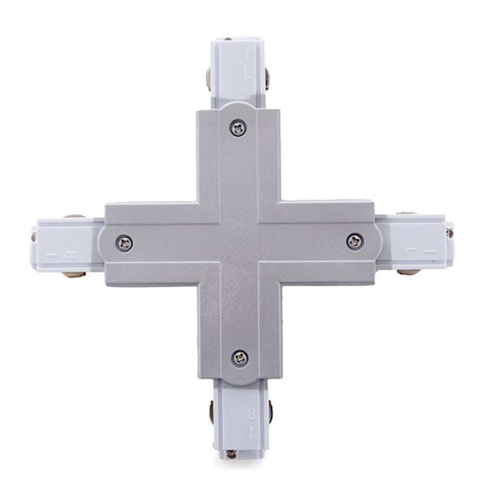 Conector + Carril Trifásico Plata – imagen 2