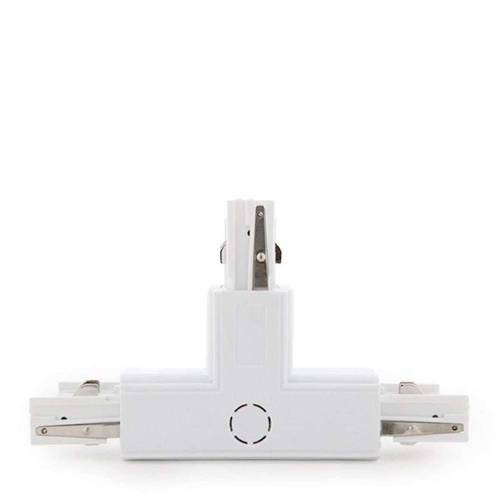 Conector T Carril Trifásico Blanco – imagen 2