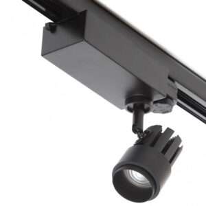 Foco de Carril LED 9W 758Lm CRI90 2700ºK Trifásico Norah 40.000H