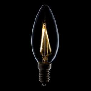 Bombilla LED E14 2W 144Lm 2000ºK Filamento 40.000H