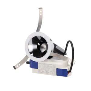 Foco LED techo empotrable COB - 5W - Orientable - Bajo UGR - Ø50mm