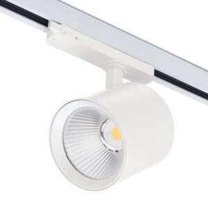 Proyector LED para carril trifásico 40W Carnicerías Driver Lifud Flicker Free Blanco