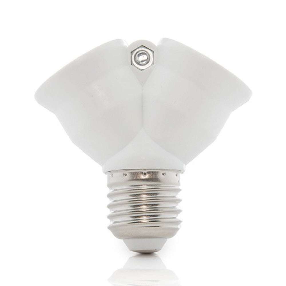 Adaptador E27 / 2 X E27