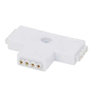 Conector Rápido T Hembra Tira LED 12/24VDC RGB
