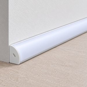 Perfíl Aluminio para Tira LED Difusor Opal x 2M