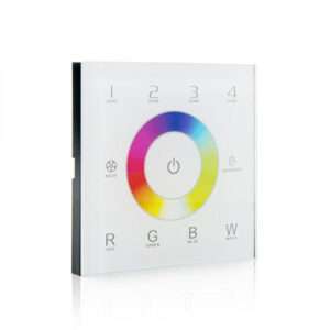 Controlador Rgwb Táctil a Distancia 4 Zonas DMX512