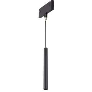 Luminaria LED Carril Magnético 10mm 6W 66Lm/W 24º 48VDC CCT (Tonalidad Luz Ajustable) Acabado Negro