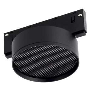 Luminaria LED Carril Magnético 10mm 9W 30Lm/W 120º 48VDC CCT (Tonalidad Luz Ajustable) Acabado Negro
