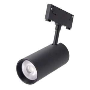 Foco LED Carril Magnético 10mm 24W 85Lm/W 24º 48VDC CCT (Tonalidad Luz Ajustable) Acabado Negro
