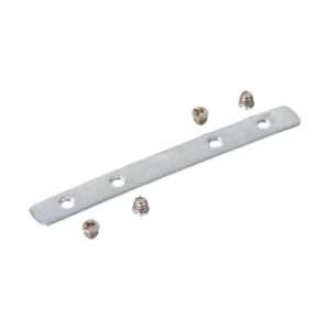 Conector Recto para Carril 10mm