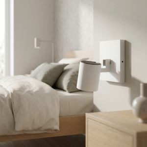 Aplique de Pared "Lumiastra" 1xGU10 Blanco Sin Bombilla