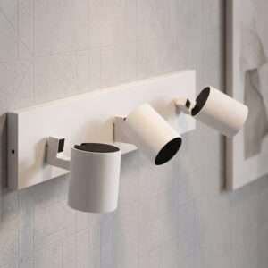Aplique de Pared "Lumiastra" 3xGU10 Blanco Sin Bombilla