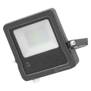 Proyector LED Ledvance "Smart" de 10 W, 800 lúmenes, 3000 K, 100º, IP65, regulable.