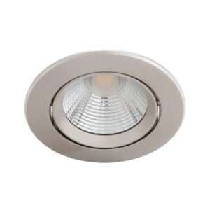 Pack 3 Downlight LED Philips "Sparkle" Circular 5,5W 350Lm Niquelado 2700K