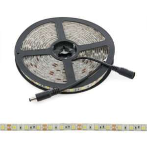 Tira de 300 LEDs 72W 4.200Lm SMD5050 12VDC IP65 x5M 40.000H