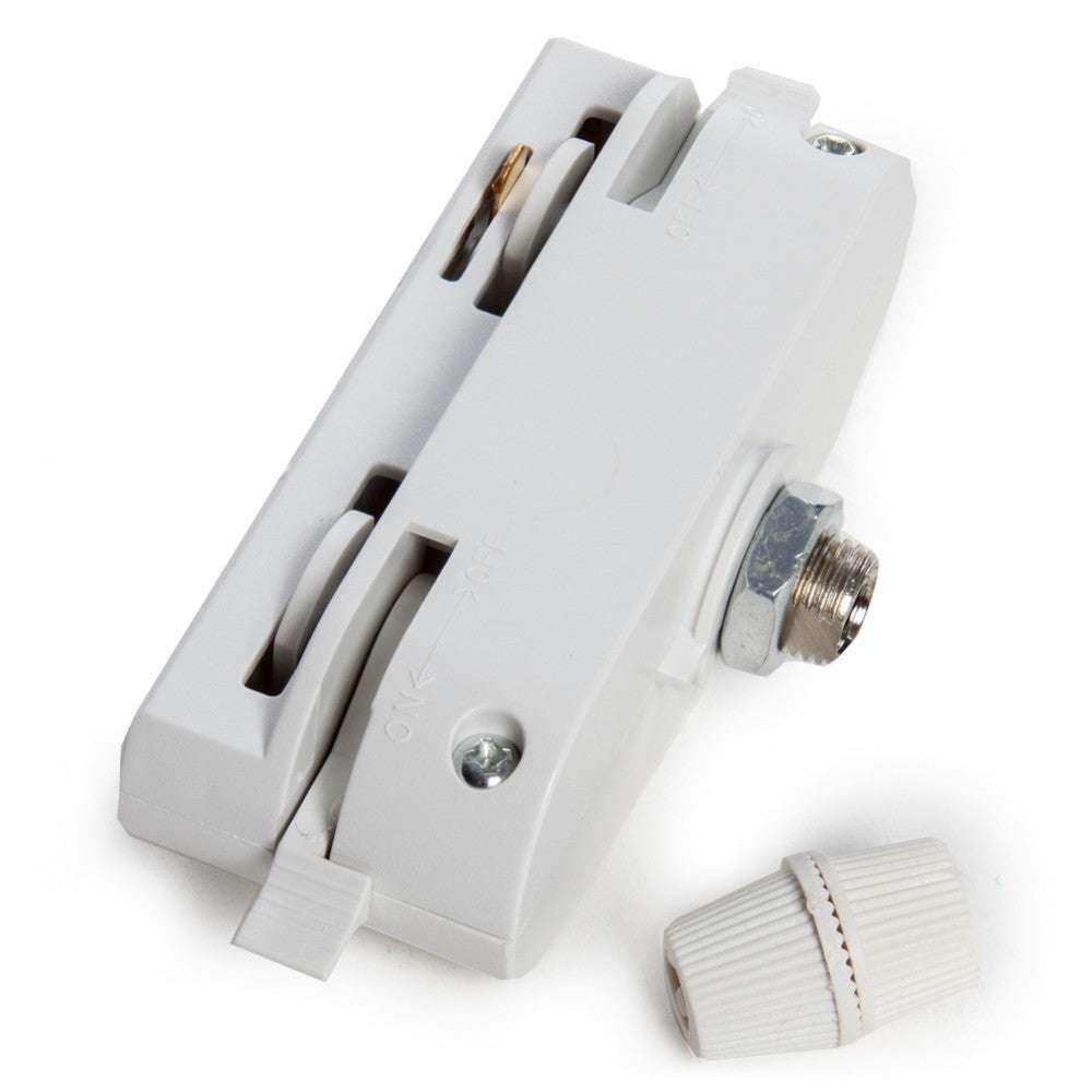Adaptador Carril Monofásico Blanco – imagen 2