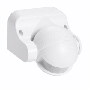 Sensor PIR Movimiento Superficie 180º IP44 ►1200/300W