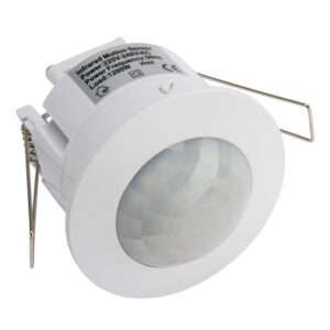 Sensor PIR Movimiento Empotrar 360º ►1200/300W
