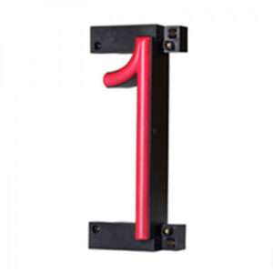 Número LED Neon 1 Ancho 54Mm Alto 161Mm Fondo 38Mm - -