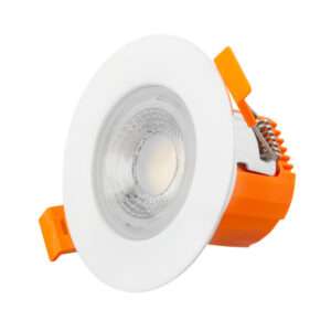 Foco Downlight LED Empotrable 6W 600Lm CCT 3000-6500ºK Regulable IP65 60º Ignífugo