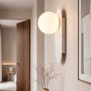 Aplique de pared bola cristal "Glow"