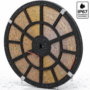 Tira LED COB 50 Metros 12W/M 700Lm/M CRI90 6000ºK IP67 24VDC