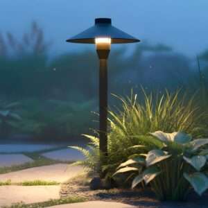 Baliza LED Exterior "Oldenburg" 54Cm 7W 220VAC 3000ºK Negro