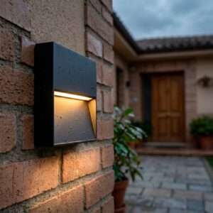 Aplique LED para Exterior 7W IP54 Rectangular 2700ºK