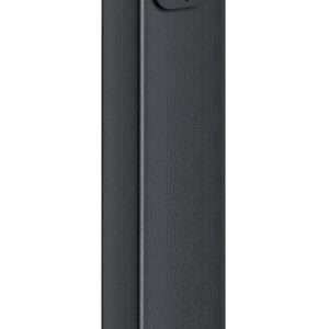 Soporte de suelo para 1 cargador de coche eléctrico, 1,2 m, gris antracita RAL 7016 (EVASTAND12S)
