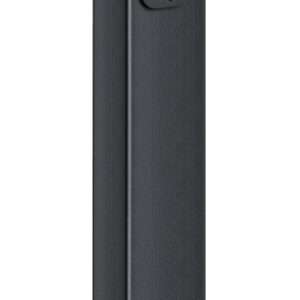 Soporte de suelo para 2 cargadores de coche eléctrico, 1,2 m, gris antracita RAL 7016 (EVASTAND12T)