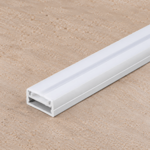 Perfíl PC Flexible para Tira LED Difusor Opal x 2M