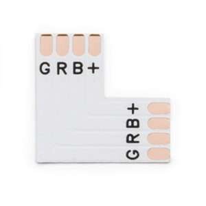 Conector Soldar L Tira LED RGB 10Mm