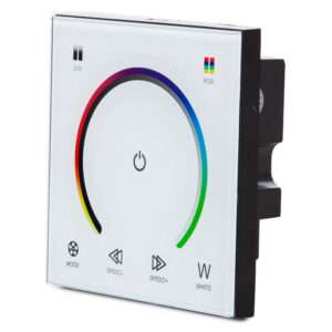 Controlador Empotrable Táctil Tira LED RGBw 12-24VDC ► 192/384W