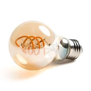 Bombilla LED E27 4W 380Lm 2000ºK Filamento 40.000H