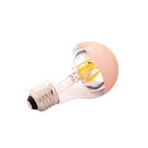 Bombilla LED E27 4W 273Lm 2000ºK Filamento A6 Reflector Cobre 40.000H